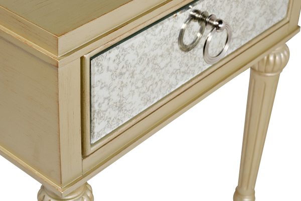 KFG1509 Тумба с зерк. отделкой с ящиком 51*45*60см — изображение 4