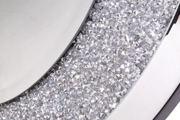 KFG152 Зеркало овальное в раме из кристаллов 60*120см — изображение 2