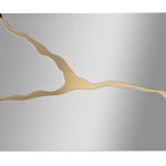 KFG194 Зеркало с золотым декором 110*76*2см