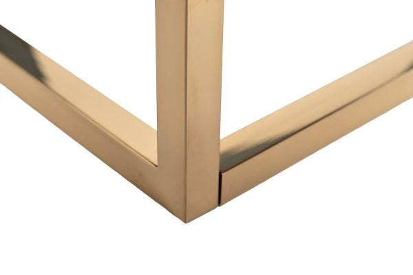 KFG197 Консоль зеркальная c золотым декором 120*42*79см — изображение 5