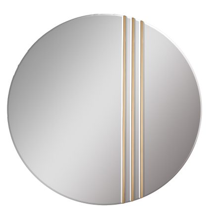 KFG201 Зеркало круглое с вставками d80*4см