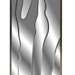 KFG207 Зеркало напольное с рисунком 90*4*180см