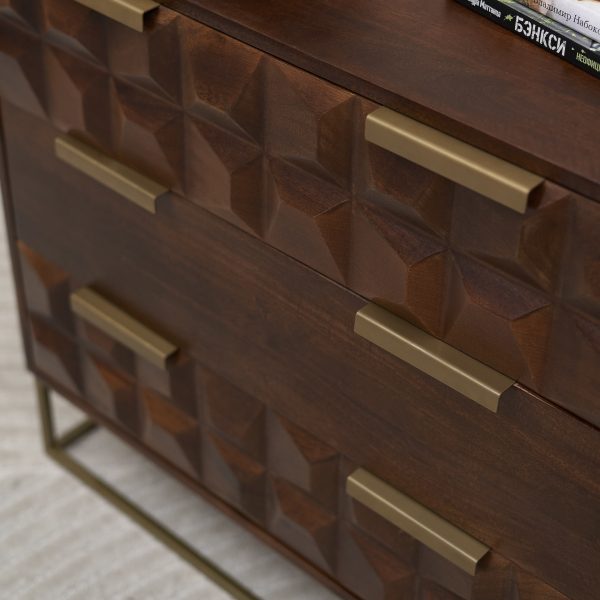 Комод из массива, РУБИ 3 ящика — изображение 4