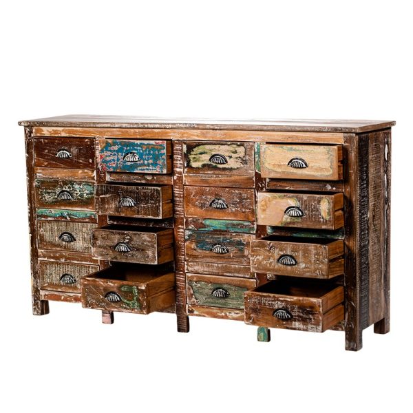 Комод из массива, ВИШАЛ 16 ящиков — изображение 5