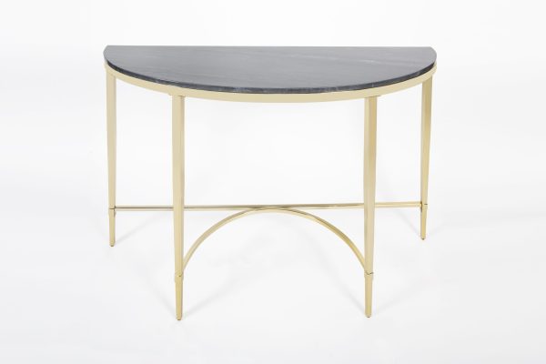 Консоль Glossy Gold 0.8x1.3x0.4м