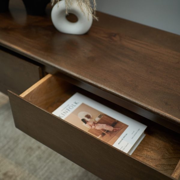 Консоль из массива, СОЛЬВЕЙГ Браун 3 ящика — изображение 5