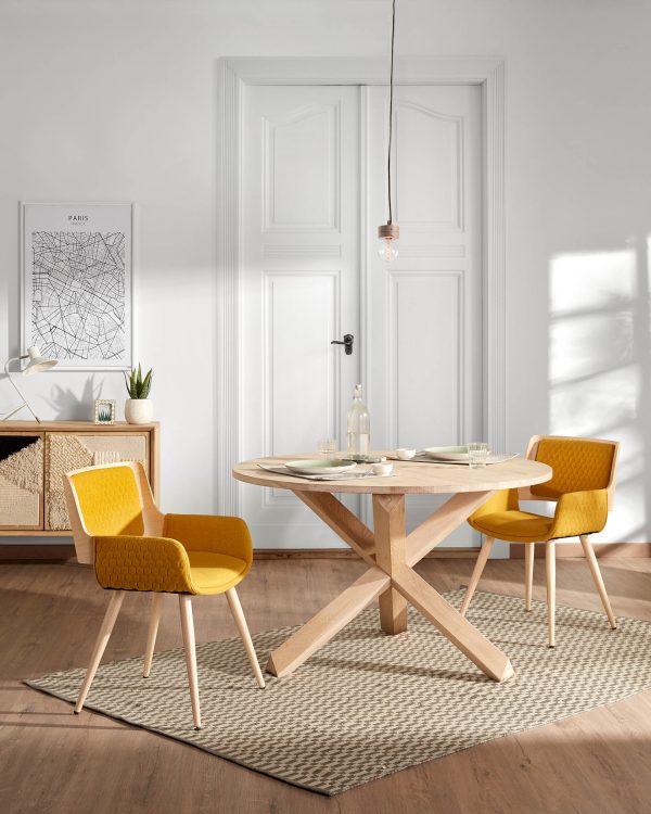 Кресло Andre горчичное — изображение 3