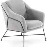 Кресло Brida светло-серое