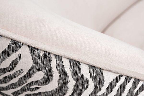 Кресло Capri Basic,бежевый/принт Colt002+Ana Beg 80*90*82см — изображение 4