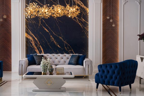 Кресло Голд синее — изображение 5