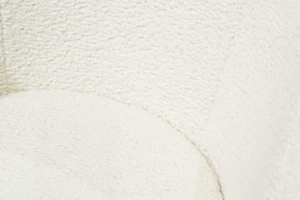 Кресло Napoli вращающееся, иск.мех кремовое Sheepskin 76*76*76см — изображение 4