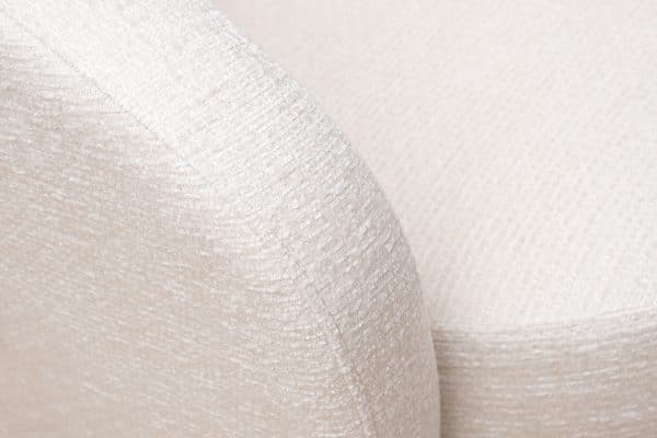 Кресло Napoli вращающееся, рогожка бежевая Koza2601-ECRU 76*76*76см — изображение 3