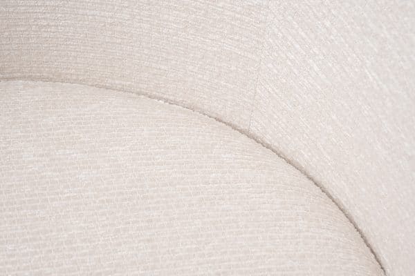 Кресло Napoli вращающееся, рогожка бежевая Koza2601-ECRU 76*76*76см — изображение 5