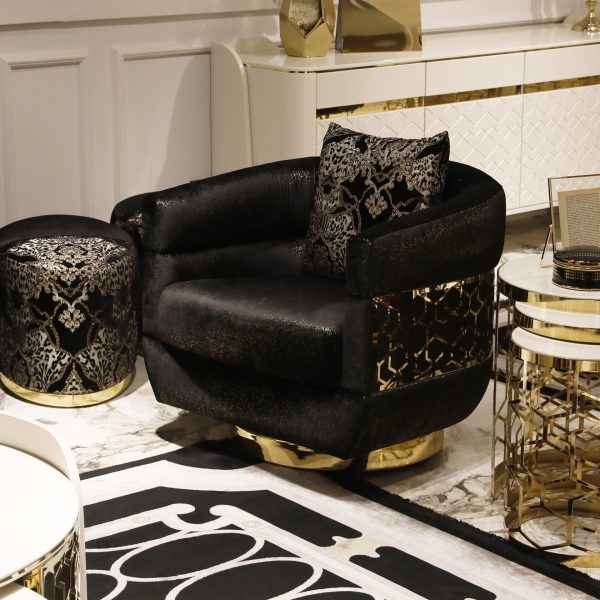 Кресло парящее Дилижан чёрное — изображение 2