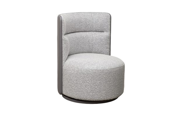 Кресло поворотное Duomo рогожка Santo1400+Enzo965 70*72*90см — изображение 2