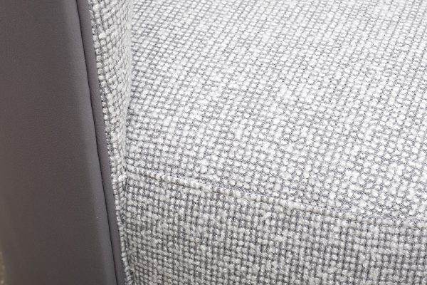 Кресло поворотное Duomo рогожка Santo1400+Enzo965 70*72*90см — изображение 4