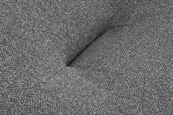 Кресло поворотное LUNA букле серый Flona SER 98*90*69см — изображение 3