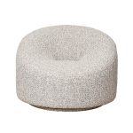 Кресло поворотное LUNA шенилл серый SEPPIA SER 98*90*69см