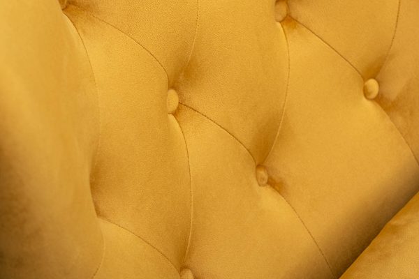 Кресло Rimini велюр горчичный Colton 022-ORANG 74*84*104см с подушкой — изображение 5