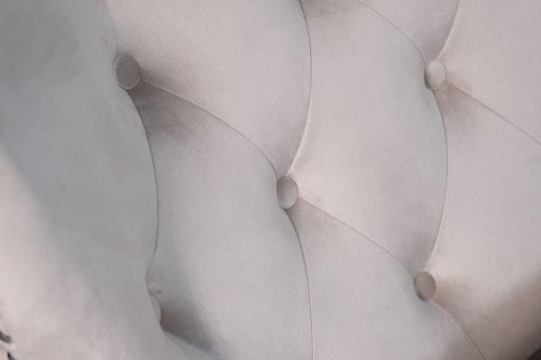 Кресло Rimini велюр св.серый Colton 030-SVSER 74*84*104см с подушкой — изображение 5