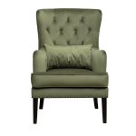 Кресло Rimini велюр зеленый Colton 008-ZEL 74*84*104см с подушкой