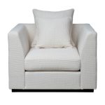 Кресло Roberto рогожка кремовый BOTEGA SVBEG 105*100*90см