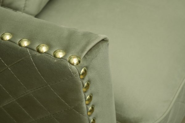 Кресло Sorrento, велюр оливковый Colt1002 98*101*88см — изображение 3