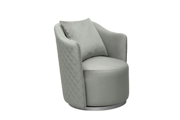 велюр мятный Colt025-MINT/хром 70*77*80см