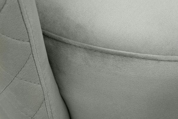 Кресло Verona/VD вращающееся, велюр мятный Colt025-MINT/хром 70*77*80см — изображение 5