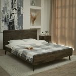 Кровать из массива, ФРИГГ ГРЕЙ — изображение 4