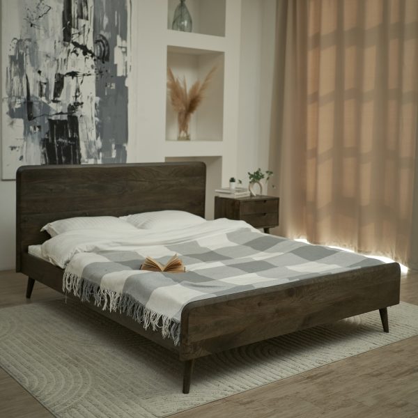 Кровать из массива, ФРИГГ ГРЕЙ — изображение 4