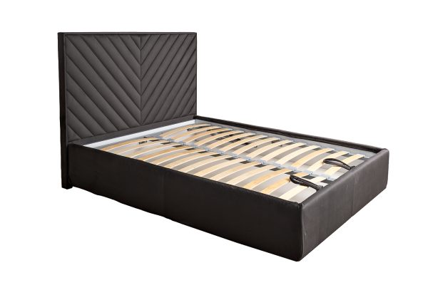 Кровать Milano Basic c подъем.мех.велюр серый Colt1003 173*220*125 — изображение 2