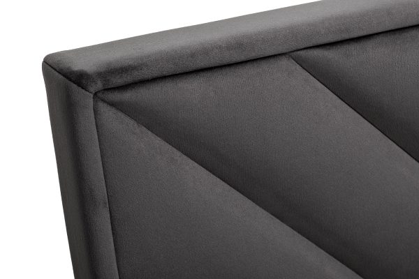 Кровать Milano Basic c подъем.мех.велюр серый Colt1003 173*220*125 — изображение 4