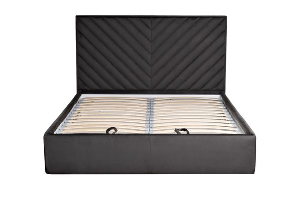 Кровать Milano Basic c подъем.мех.велюр серый Colt1003 173*220*125