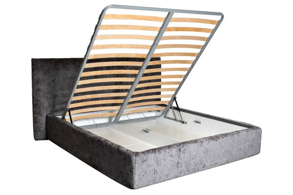 Кровать Modena с подъемн.мех.шенилл Grammy 980 сер.218*215*111см — изображение 3