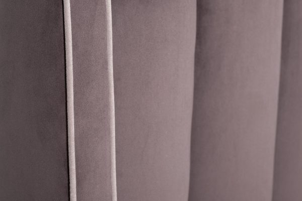 Кровать Odry c подъем.мех. велюр лилово-серый Vel19 206*220*120 — изображение 5