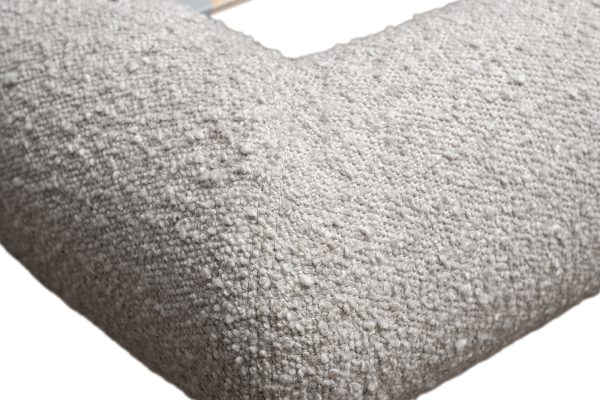 Кровать Sicilia без мех.,букле бежевая Orso BEG 240*220*87см — изображение 3