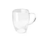 Кружка стеклянная с двойным дном Aura