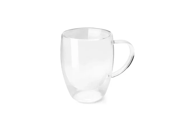 Кружка стеклянная с двойным дном Aura