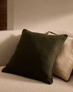 Labid Чехол для подушки из 100% хлопка зеленый 45 x 45 см — изображение 2