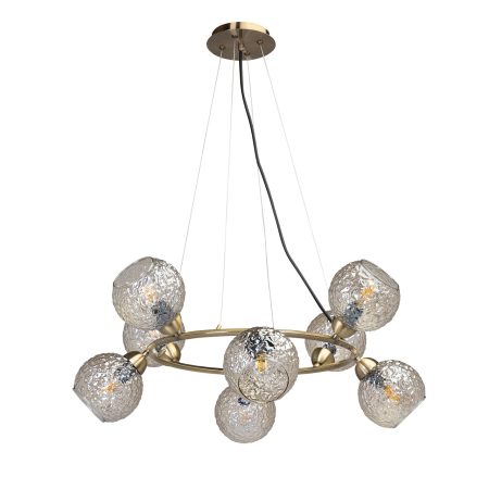 Люстра подвесная DeMarkt Вальтер 551013008