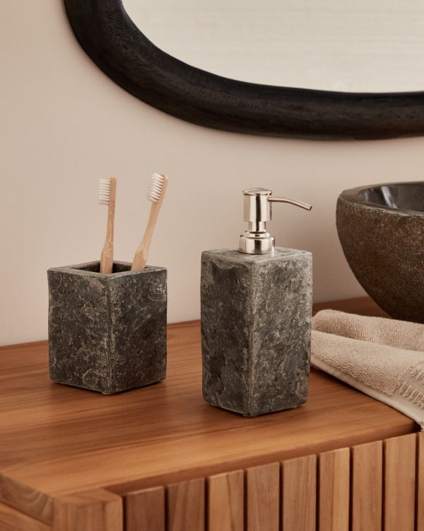 Macinne Стакан для ванной из серого сланца — изображение 2