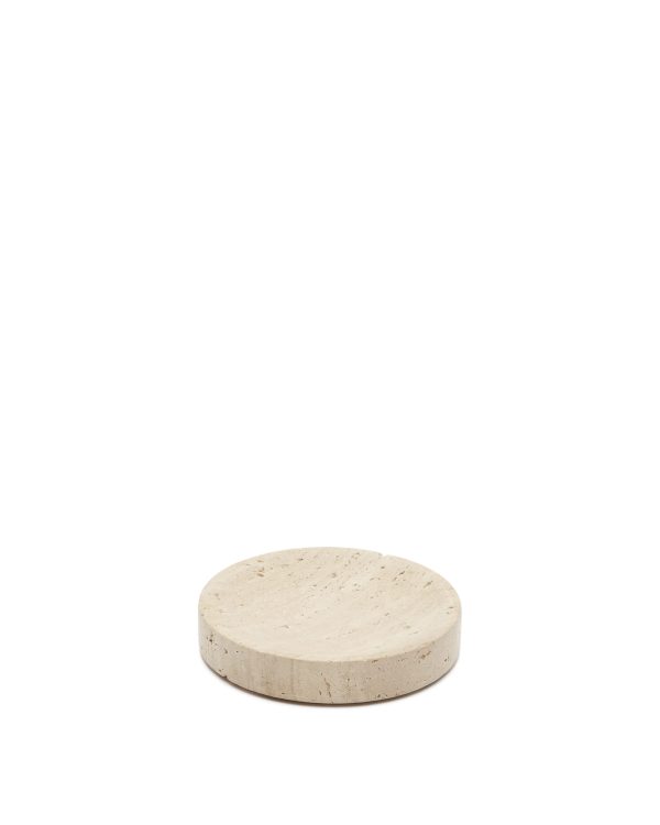 Macre Мыльница из бежевого травертина — изображение 3