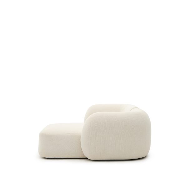 Модульный 2-местный диван Martina цвета экрю с правым шезлонгом 230 см — изображение 3