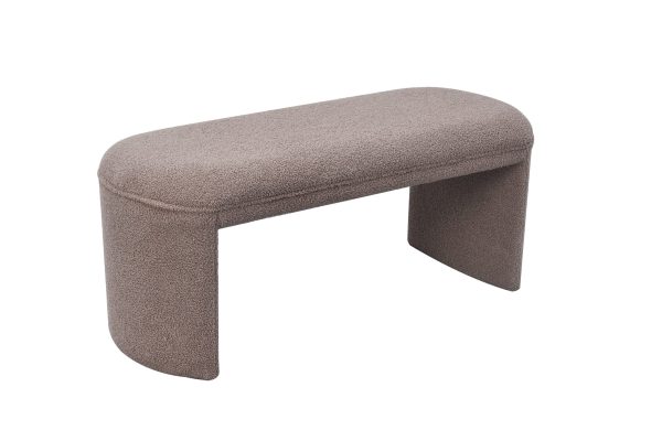 N-55700 Банкетка TEDDY серая 108*43*45см — изображение 2