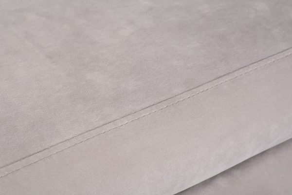N-BANK-547 SER Банкетка велюр серый 112*42*44см для хранения — изображение 4