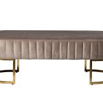 N-BH2009 BG BR Банкетка велюр серо-беж