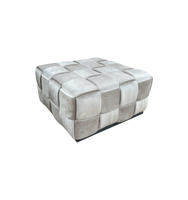 велюр светло-бежевый 60*60*30см