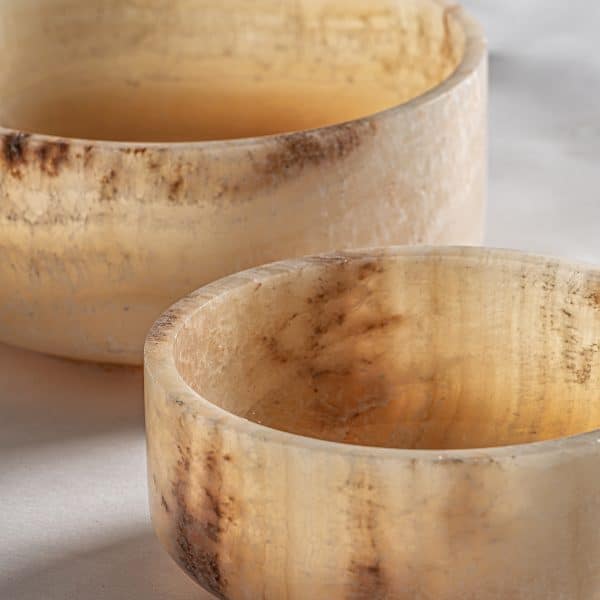 Набор из 2-х подносов 32637 из оникса — изображение 3