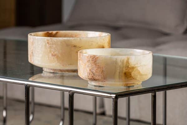 Набор из 2-х подносов 32637 из оникса — изображение 4